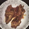 Cooksnap Kirr semasa beliau membuat Ayam masak sos.