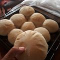 El cooksnap de Luis Rodolfo Bustamante Astudillo cuando hizo Pan de hamburguesas​.