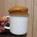 El cooksnap de Pao Cuello cuando hizo Torta de chocolate en taza hecha en microondas.