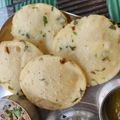 Priya Mulchandani का कुकस्नैप जब उन्होंने चावल के आटे की पूरी Rice flour Poori recipe in hindi बनाया था।