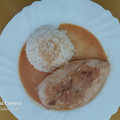 El cooksnap de Vicente Darias Dorta cuando hizo Pechuga de pollo con salsa de naranja.