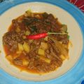 El cooksnap de XIMENA CAMPOS cuando hizo Bistec Ranchero.