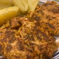El cooksnap de Hose Martínez cuando hizo Burger de soja texturizada con lentejas.