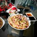 El cooksnap de Camila Ataya cuando hizo Ensalada dulce con lechuga, queso, frutas y yogurt.