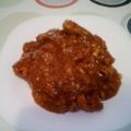 El cooksnap de Nana cuando hizo Pies de cerdo con salsa.