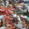 El cooksnap de Esperanza Cano cuando hizo Fajitas de pollo al orégano.