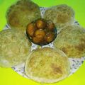 Shilpa Naskar's cooksnap of when they made কড়াইশুঁটির কচুরি(koraishutir kochuri recipe in bengali style).