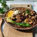 Cooksnap sweetsweeties semasa beliau membuat Yee mee sizzling.