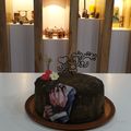 کوک اسنپ Sarina بعد از امتحان کردن کیک ولنتاین امشب ما.