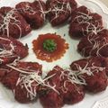 Rekha Varsani's cooksnap of when they made Beetroot and carrot Cutlets made by me 😊.