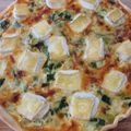 Cooksnap de Cucina per Tutti P sur la recette Quiche courgettes chevre pignons de pin
