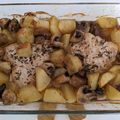 El cooksnap de Isa cuando hizo Pechugas de pavo al horno.