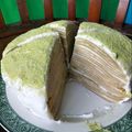 Cooksnap dari Bagas Gabriel untuk resep Matcha Mille Crepes