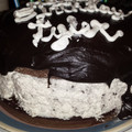 Candi's cooksnap of when they made Oreo Cookie Birthday Cake.