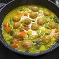 El cooksnap de Marina pascual cuando hizo Albóndigas con verduras y patatas.