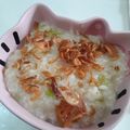 Cooksnap dari Dewayani untuk resep Chicken Congee (Rice Porridge)