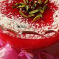 Indra Sen का कुकस्नैप जब उन्होंने मलाबी मिल्क पुडिंग (malabi milk pudding) बनाया था।