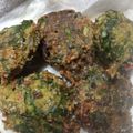 El cooksnap de Naty🥙 cuando hizo Buñuelos de acelga saludable 😋.