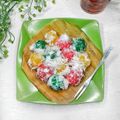 Cooksnap dari Nyanyah untuk resep Cenil Singkong Pelangi