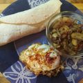 El cooksnap de Raúl Martínez cuando hizo Burrito de pollo.