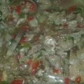 El cooksnap de Rovana cuando hizo Lengua a la vinagreta criolla.