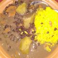 El cooksnap de @Arielbig cuando hizo Congri Cubano 🇨🇺 /Porotos aduki/Porotos Mung.