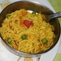 Daksh का कुकस्नैप जब उन्होंने मैगी (maggi recipe in Hindi) बनाया था।