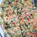 El cooksnap de Elizabeth Palma cuando hizo Soufflé de verduras.