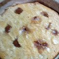 El cooksnap de Maria Alejandra Gagnebien cuando hizo Torta  de banana en licuadora sin manteca con corazón de dulce de leche🍌.