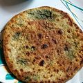 Gunjan Chhabra का कुकस्नैप जब उन्होंने बथुआपराठा(bathua paratha recipe in hindi) बनाया था।