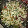 El cooksnap de graciela_gauna.🌹 cuando hizo Ensalada waldorf con queso finlandia😋😋.