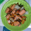 Cooksnap dari Respati Dyah123 untuk resep Salmon panggang tumis madu