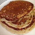 El cooksnap de becook cuando hizo Tortilla de Avena y Banana, con Semillas y Canela.