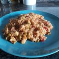 El cooksnap de Lucía Díaz cuando hizo Arroz con costilla.
