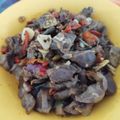 Cooksnap dari Yuli Ana untuk resep Tumis mercon ati ampela ayam
