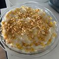 Mark Olino's cooksnap of when they made Maja Blanca.