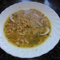 El cooksnap de adoracion contreras (Dory) cuando hizo Alubias con almejas.