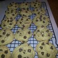 Mike's cooksnap of when they made Neiman Marcus $250 Chocolate Chip Cookies.