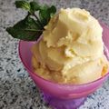El cooksnap de Mar GM cuando hizo Sorbete de mango, coco y lima, con batidora o Thermomix (sin heladera).