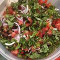 Hina Ibrahim's cooksnap of when they made Black chickpea chat.