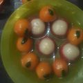 Cooksnap dari delly fairlenie untuk resep Kue Tok / Kue Ku Bentuk Buah