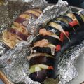 El cooksnap de mirtalilian cuando hizo Acordeones de berenjenas rellenos (Asados o al horno).