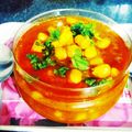 Jaya Dwivedi का कुकस्नैप जब उन्होंने पंजाबी छोले (Punjabi chole recipe in Hindi) बनाया था।