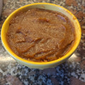 El cooksnap de Eva Videla cuando hizo Dulce de membrillo casero.