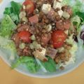 El cooksnap de JMNS cuando hizo Ensalada de legumbres con salmón macerado.