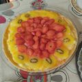 El cooksnap de Vero Nika cuando hizo Tarta de hojaldre con fruta. En Thermomix.