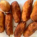 El cooksnap de Elena Zornoza cuando hizo Croquetas de pollo asado.