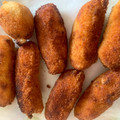 El cooksnap de Elena Zornoza cuando hizo Croquetas de pollo asado.