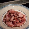 El cooksnap de lamalaeva cuando hizo Salchichas encebolladas al vino.