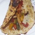 El cooksnap de Empar cuando hizo Falsas fajitas.